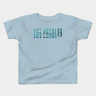 Global Cities: Los Angeles-USA Kids T-Shirt